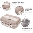 thumbnail image 4 of Miangastore Boîte à Bento Ménagère Conteneur Alimentaire Portable Boîte à Repas Multifonction Accessoire Déjeuner, 4 of 8