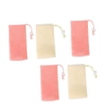 thumbnail image 3 of Bolsa de malla exfoliante para jabón (5 unidades), bolsa protectora para jabón, red de espuma limpiadora, herramienta de limpieza facial y corporal., 3 of 14