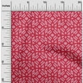 thumbnail image 1 of oneOone Cotton Silk Fabric Geometric Block Print Fabric BTY 42 Inch Wide, 1 of 4