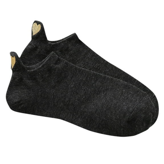 TAIAOJING Short Women Heart Sport Cotton Sock Casual Irregular Socks Fashion Socks Casual Socks