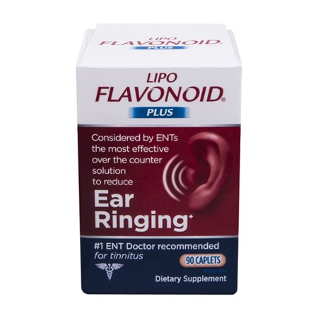 Lipo-Flavonoid Plus Most Effective Over the Counter Ear Health Supplement Caplets  90 Ea