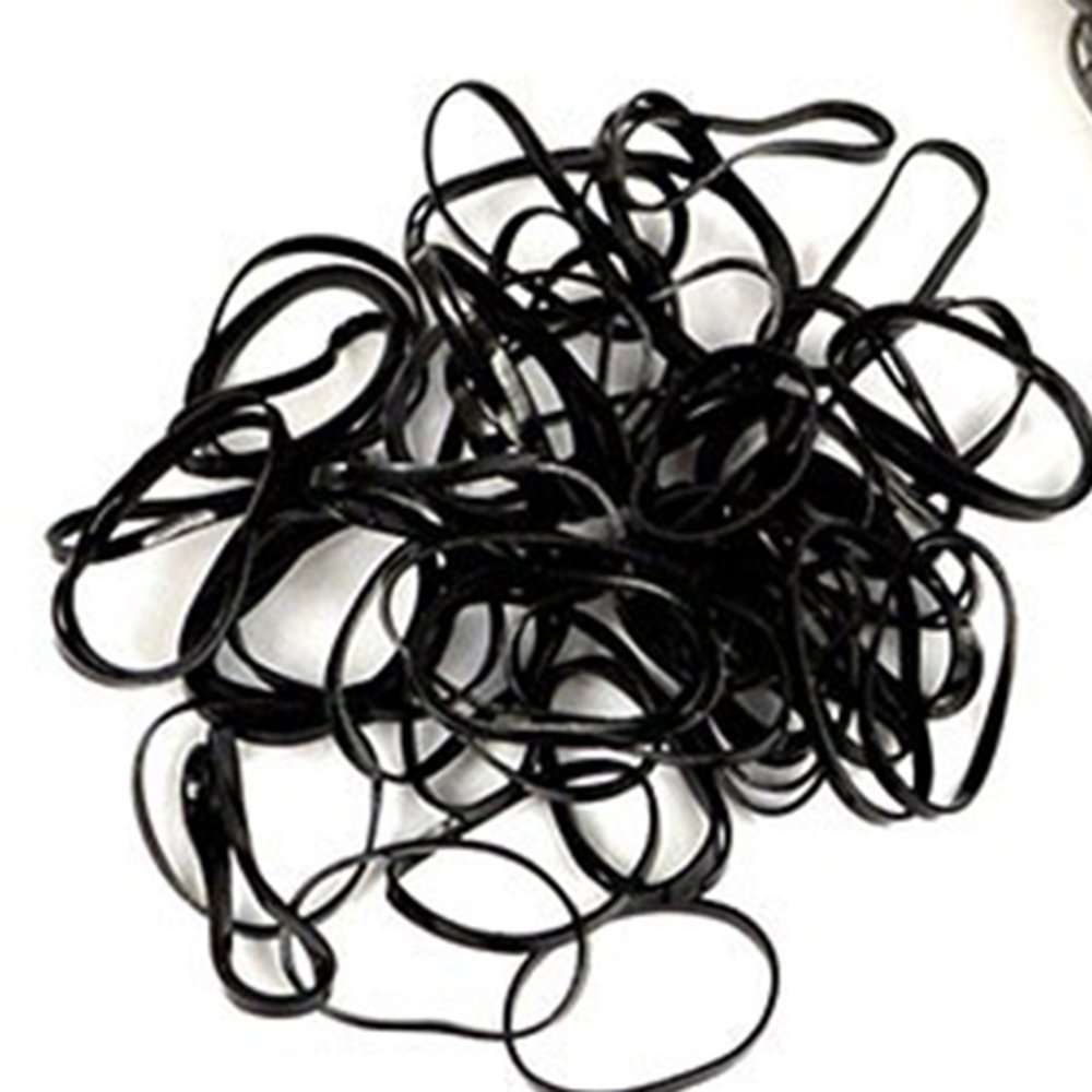 1000 Pieces Tpu Children'S Rubber Bands Braid Disposable Hair Bands