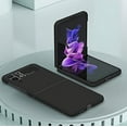 thumbnail image 6 of Case for Samsung Galaxy Z Flip 3 5G 2021, Slim Fit Matte PC Cover Phone Case for Galaxy Z Flip3 - Black, 6 of 7