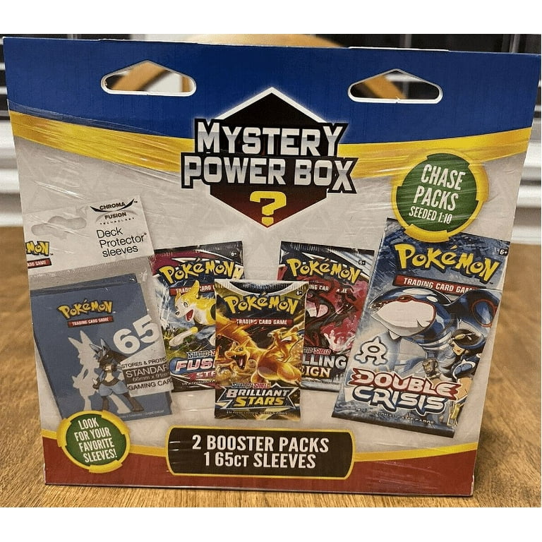 Pokemon Exclusive Mystery Power Box with 2 Booster Packs and
