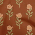 thumbnail image 1 of oneOone Cotton Flex Maroon Fabric Floral Dress Material Fabric Print Fabric By The Yard 40 Inch Wide, 1 of 4