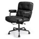thumbnail image 1 of Office Chair Modern Luxury Office Furniture Genuine Leather Lobby Chair Comfortable Rotating Boss Chair Computer Business Chairs My Lux Decor Round, 1 of 9
