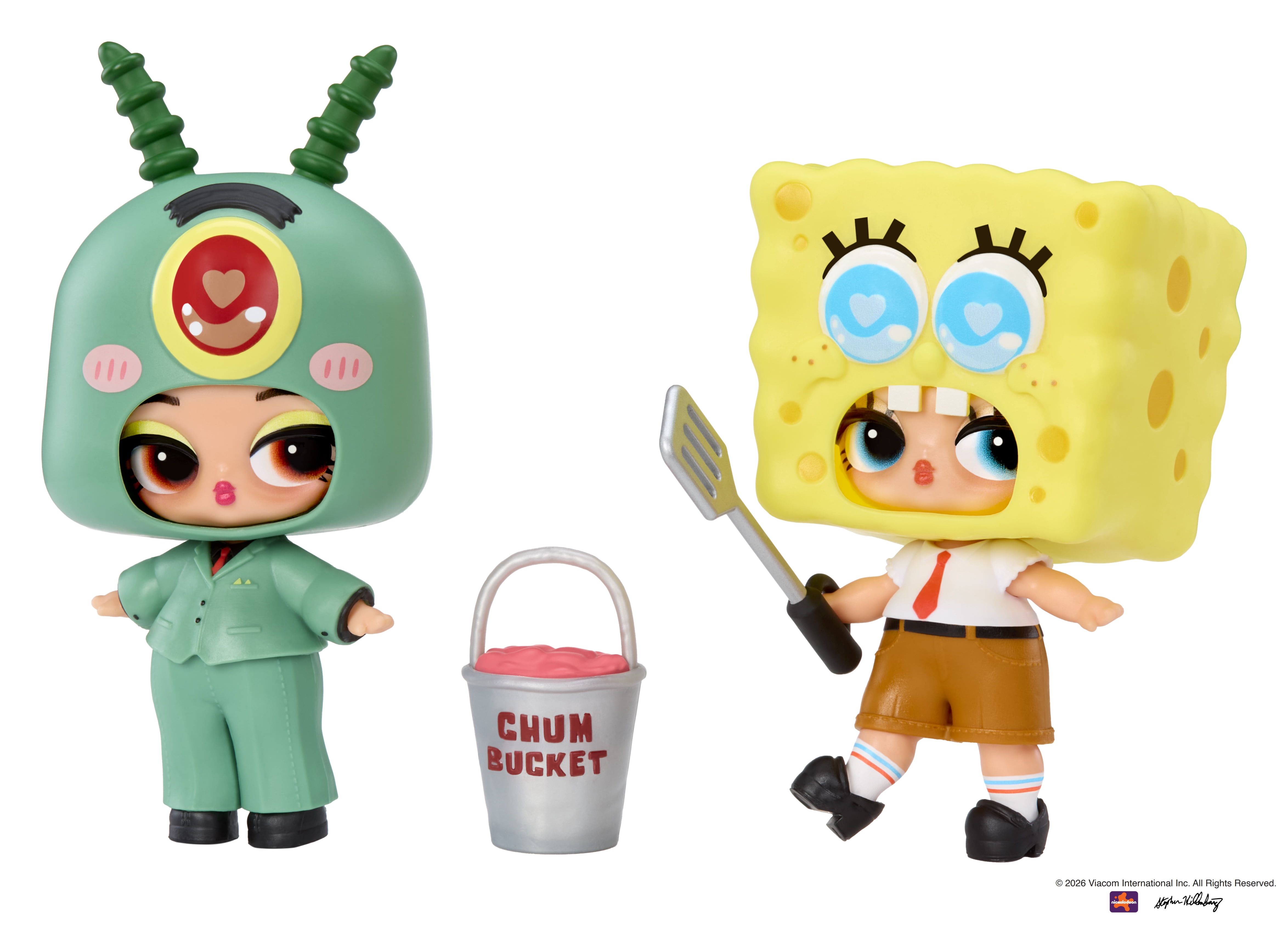 LOL Surprise Loves SpongeBob SquarePants Tots Doll, 7 Total Surprises, Ages 4+