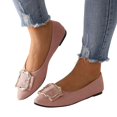 thumbnail image 3 of Sngxgn Womens Flat Shoes Classic Flats Dress Shoes Soft Flats for Woman Comfortable Dressy(Pink,38), 3 of 5