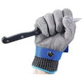 thumbnail image 3 of Guantes resistentes a cortes Guantes de carnicero de acero inoxidable 316L Guantes de trabajo de protección de nivel 5 GL09 L (un guante) JAMW Sencillez, 3 of 5