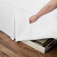 thumbnail image 3 of 21" Drop Length Bed Skirt, Full, White, 3 of 9