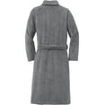 thumbnail image 6 of Port Authority Adult Female Women fleece Robe Deep Smoke Small/Medium, 6 of 6