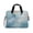 Watercolor Blue Butterflies, variant on 16" Laptop Briefcase for Work Travel Laptop Shoulder Bag Carrying Handbag Laptop Case Butterflies and Circular Motif