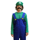thumbnail image 5 of Disfraz Luigi Plomero Fx Costumes Verde con Bigote Adhesible para Adulto Hombre Talla XL, 5 of 5