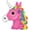 Pink Fuchsia Unicorn, variant on PMU Pink Fuchsia Unicorn Balloon 10 Inch Pre-Inflated with Cup and Stick Pkg/1