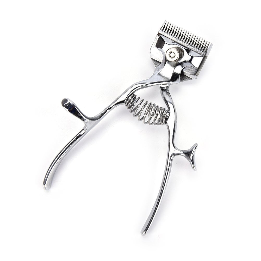 1 Pcs Old Fashion Manual Clipper Haircut Hand Push Low Noise Non