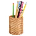 thumbnail image 6 of DRAFIDEEP 1Set Woven Pen Holder for Desk Organization Multi Color 3.73X3.14X2.95in, 6 of 8