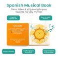 thumbnail image 2 of Binibi Spanish Musical Book for Toddlers Sol Solecito & Other Nursery Rhymes | Spanish Learning for Kids | Bilingual Children's Sound Book | Libro en español para bebés, 2 of 8