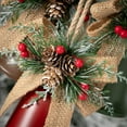 thumbnail image 2 of 8.25"H Sullivans Bell Christmas Ornament Set of 3, Multicolor, 2 of 4