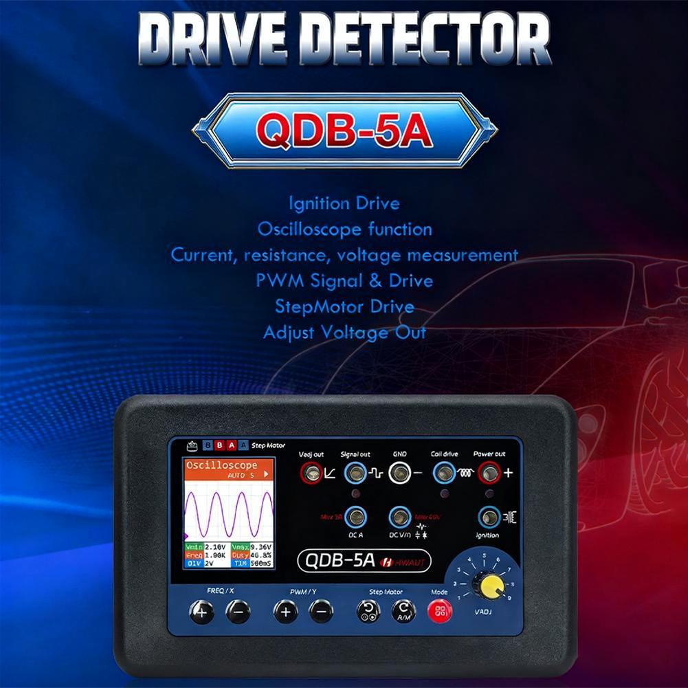QDB 3A 4A QDB-5A Automotive Actuator Tester Oscilloscope Stepper PWM Motor W0G8 Generator Ignition Tool D Coil Multimeter