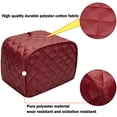 thumbnail image 3 of SAYFUT 2 Slices Toasters Cover, Toaster Cover Bread Toaster Protector Fits Most Standard 2 Slices Toasters, Dustproof  Machine Washable,2PCS, 3 of 6