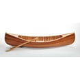 thumbnail image 3 of Old-Modern Handicrafts Wooden Canoe with Ribs, Matte Finish, 6 Ft. Large, 3 of 5