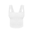 thumbnail image 4 of Otvok Womens V-Neck Vest Square Neck Solid Color Sleeveless T-Shirt Tank Top, 4 of 6