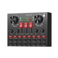thumbnail image 1 of Sound Card Mixer Noise Reduction Microphone Voice Live Broadcast Kits For Phone Singing Gaming ,Photographic Equipment, 1 of 7