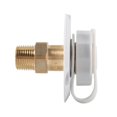 thumbnail image 5 of RV Water Inlet Connection City Water Fill Inlet Flange Brass with Check Valve RV Water Hose Connecto, 5 of 5