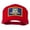 Red, variant on Connecticut State High Profile Patch Cap - Khaki OSFM