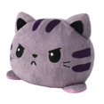 thumbnail image 2 of Teeturtle - El peluche de gato reversible original - Rainbow Kittencorn Grey Tabby - Lindos animales de peluche sensoriales que muestran tu estado de ánimo, 2 of 4