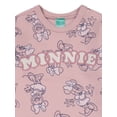 thumbnail image 3 of Disney Minnie Mouse Baby Girl Jogger Set, Sizes 0-9M, 3 of 3