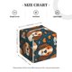 thumbnail image 4 of Balery Cute Puppy Porta Pañuelos de Cuero con Estampado – Funda Moderna Cuadrada para Caja de Pañuelos, Dispensador 5x5x5'', 4 of 7
