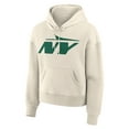 thumbnail image 2 of Women's Fanatics Cream New York Jets Dove Legacy Pullover Hoodie, 2 of 3