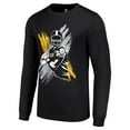 thumbnail image 2 of Men's Starter Black Pittsburgh Steelers Player X Logo Graphic Long Sleeve T-Shirt, 2 of 3