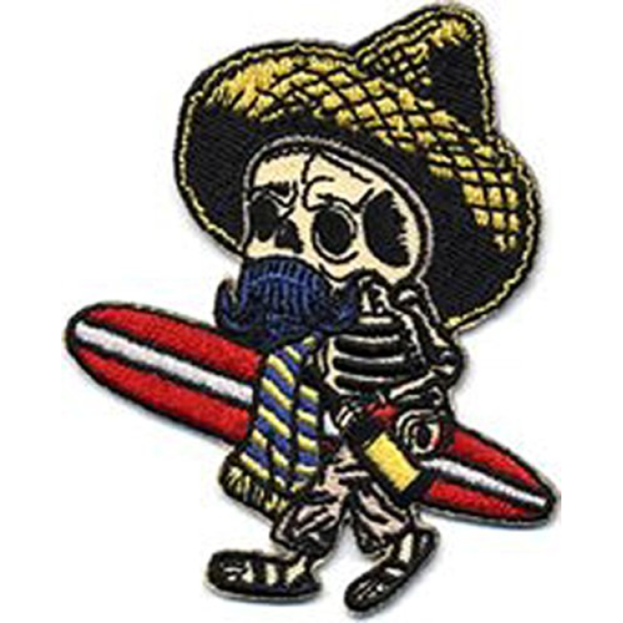 Sombrero Mexican Hat Embroidered Iron On Patch – Patch Collection