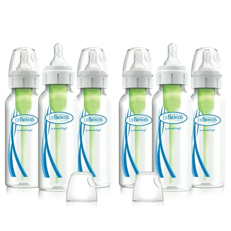 Dr. Brown's Options+ Narrow Baby Bottles, 6-pk