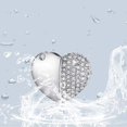thumbnail image 4 of Heart Shaped Diamond USB Flash Drive (Silver 32GB), Advanced Heart Diamond High Speed ​​USB 3.0 Flash Data Storage Stick, 4 of 5