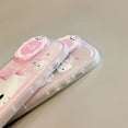 thumbnail image 5 of Sanrio Pink Hello Kitty With Makeup Mirror Phone Case For Iphone 11 12 13 14 Pro Max Mini X Xs Xr Girl Gift Shockproof Cover, 5 of 5