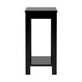 thumbnail image 6 of Minimalistic designed Wooden Chairside Table, Black, 6 of 8