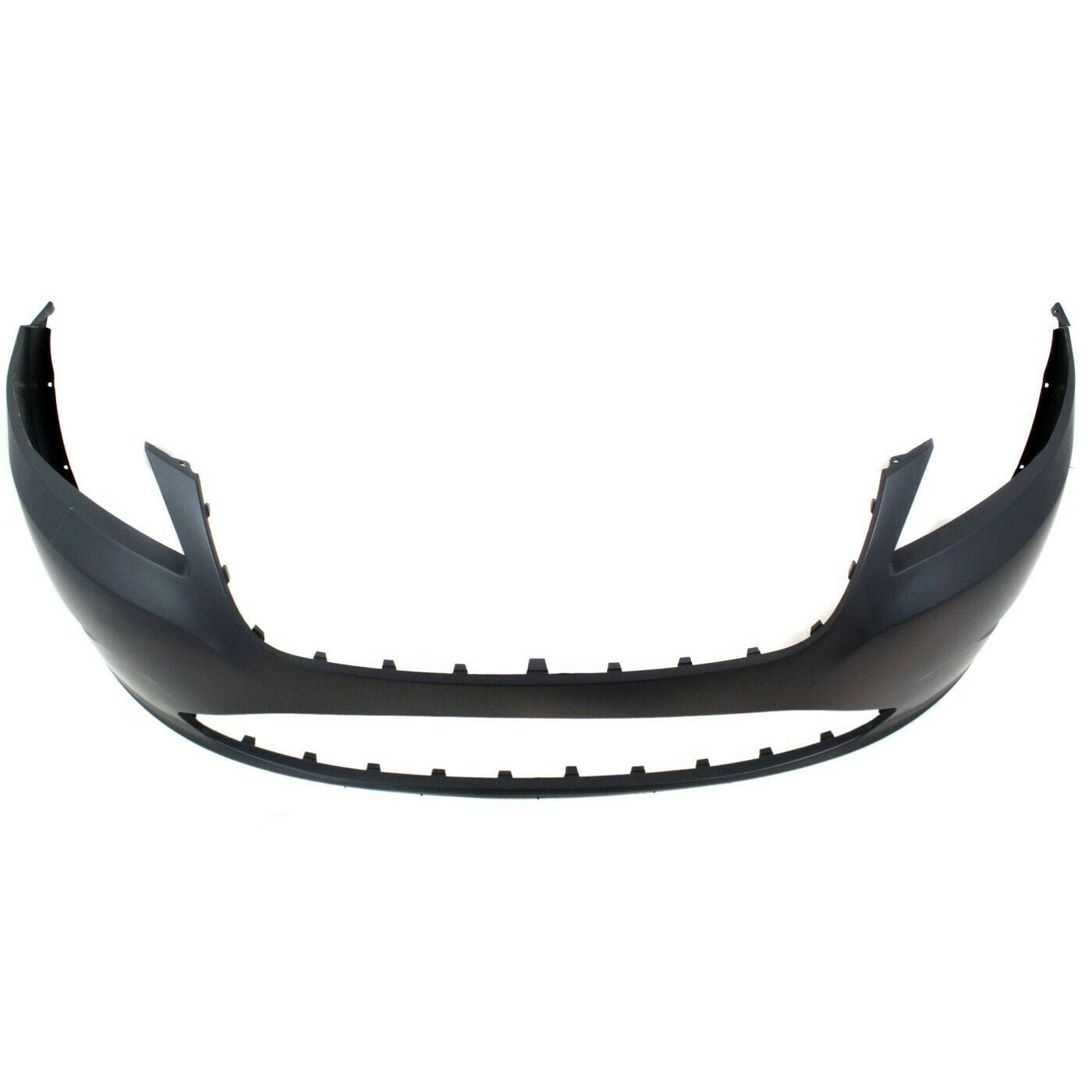 JIJIGUA 1pc Front Primed Plastic Bumper Cover License Plate Cut 並行輸入品 : JIJIGUA 1pc Front Primed Plastic Bumper Cover Without