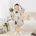 thumbnail image 6 of BZSMCE Wearable Blanket Hoodie Fashion Bear Tree Whimsy Home Wear, 6 of 7