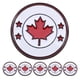 thumbnail image 1 of Insignia de Metal de la bandera de Canadá, 6 uds., insignias de Pin de bandera de Canadá, insignia de Metal de Canadá, 1 of 5