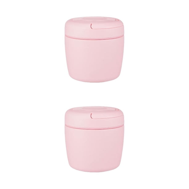 Tarro de comida caliente Matsuzay Boca Ancha Aislamiento al Vacío Rosa 970ML