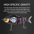 thumbnail image 4 of Toystoory Señuelo de pesca cebo biónico giratorio profesional ligero Artificial Crankbait impermeable cebos para peces lago río océanos Pescar Tipo 1 83 mm (10 g), 4 of 6