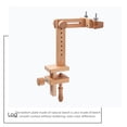thumbnail image 4 of Premium Jujube Wood Desktop Embedded Embroidery Frame with 20cm Hoop - D Half-Handed Automatic Craft Tool for Intricate Designs, Portable & Sturdy for Beginners to Experts, Decorative Artwork Display, 4 of 5