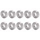 thumbnail image 4 of 10 Piezas de Rodamientos de Bolas en Miniatura de Acero Inoxidable Bling Bling S6205ZZ 52x25x15mm, 4 of 12