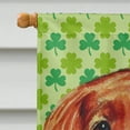 thumbnail image 3 of Carolines Treasures LH9209CHF Irish Setter Drapeau Portrait Trèfle de la Saint-Patrick en Toile - Taille Maison, 3 of 4