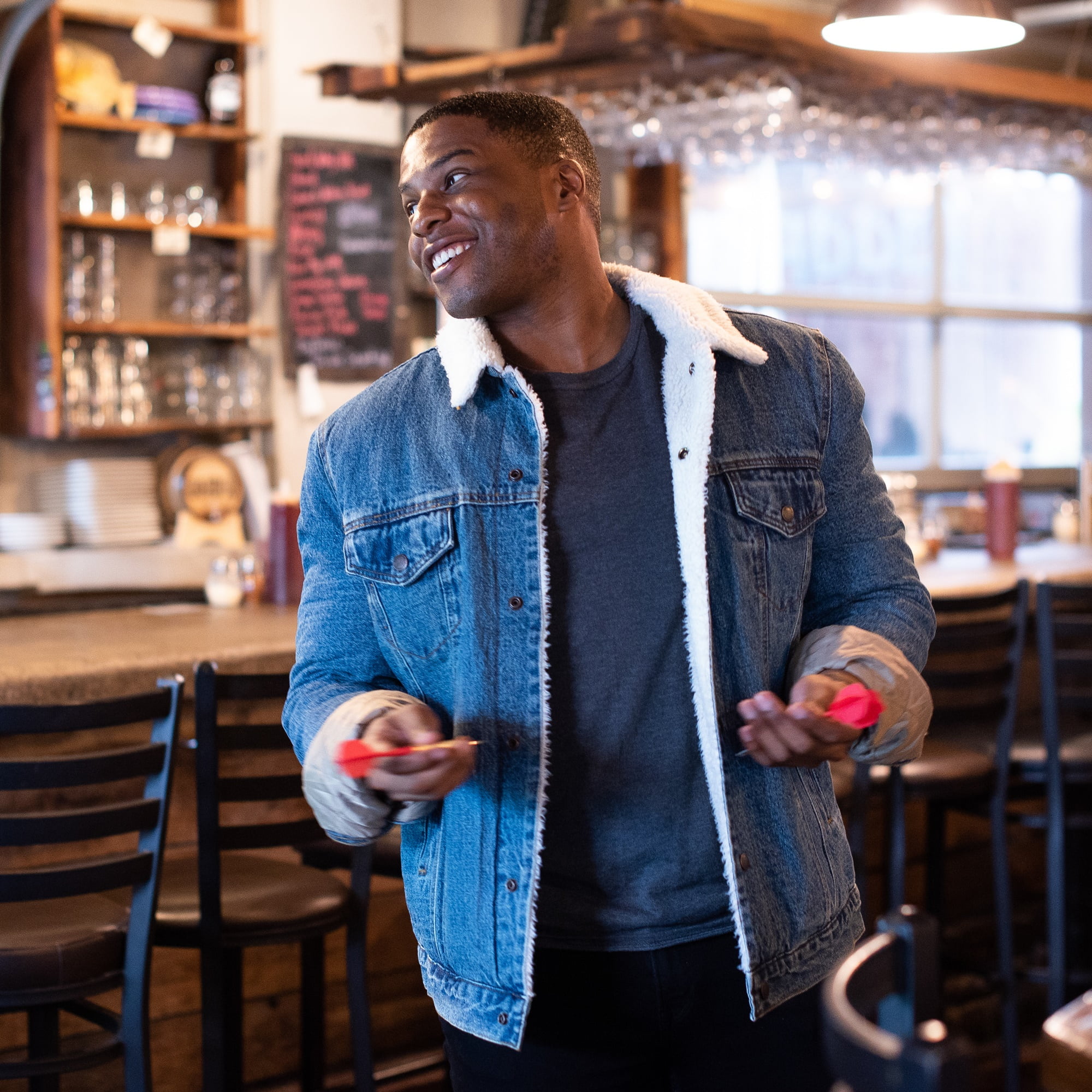 Fleece Lined Jean Jacket - Walmart 