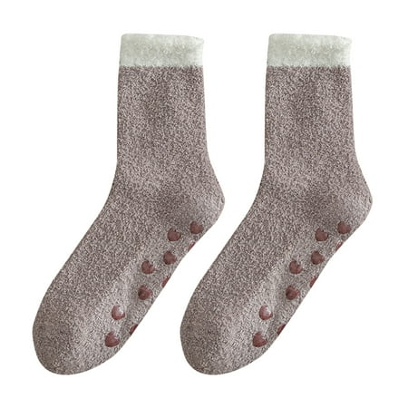 

GWAABD Fairy for Womens Socks Home Tube Socks Coral Thickened Warm Floor Socks