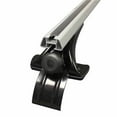 Universal 48" Top Roof Rack Cross Bars Luggage Carrier Aluminum w/ 3